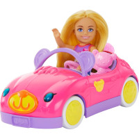 Лялька Барбі Челсі та кабріолет у формі ведмедика Barbie Chelsea Bear-Themed Convertible & Teddy Bear (HXN05)