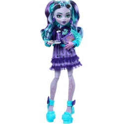 Кукла Монстер Хай Твайла Киберклуб Книга страха Monster High Fearbook Twyla Mattel (HXW31)