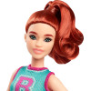 Кукла Барби Модница Рыжая в спортивном топе Barbie Fashionistas Sporty “B” Jersey Top, Red Hair 232 (HYT90)