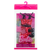 Одяг для ляльок Барбі Червоний комплект з рожевими серцями Barbie Fashion Pack Red and Pink Heart Set (HYV23)
