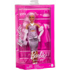 Кукла Барби Делюкс Стиль в блестящем платье с розовыми волосами Barbie Deluxe Style #1 in Glossy Pink Barbiecore Dress (HYV25)