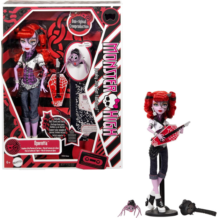 Кукла Монстер Хай Оперетта базовая репродукция Monster High Operetta Boo-riginal Creeproduction G1 Mattel (HYV90)