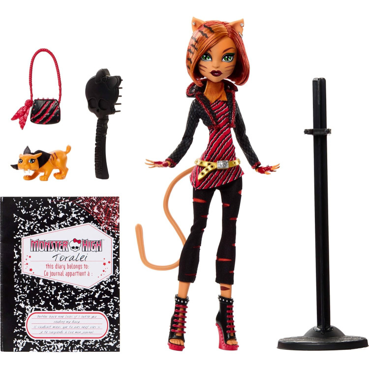 Кукла Монстер Хай Торалей Страйп базовая репродукция Monster High Toralei Stripe Boo-riginal Creeproduction G1 Mattel (HYV91)