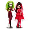 Набор коллекционных кукол Монстер Хай Битлджус и Лидия Дитц Monster High Skullector Beetlejuice & Lydia Deetz Mattel (HYV96)