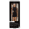 Кукла Барби Базовая Платиновая Блондинка в черном мини-платье Barbie Signature Basics Model 02 Platinum Blonde (JBH71)