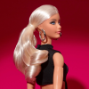 Кукла Барби Базовая Платиновая Блондинка в черном мини-платье Barbie Signature Basics Model 02 Platinum Blonde (JBH71)