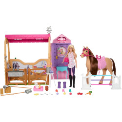 Игровой набор Барби Великолепная конюшня для лошадки Barbie Ultimate Stable Inspired by Mysteries: The Great Horse Chase (JDN43)