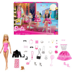 Кукла Барби Адвент-календарь Праздничный Barbie Holiday Advent Calendar 2025 (JFL63)