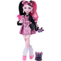 Кукла Монстер Хай Дракулаура с питомцем Monster High Draculaura with Pet Bat-Cat Count Fabulous Mattel (JHK29)