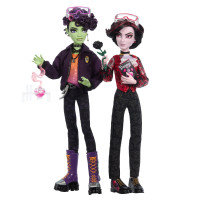 Набор кукол Монстер Хай Кирен Валентин и Спеллдон Колдронелло Monster High Kieran Valentine and Spelldon Cauldronello (JHK60)