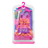 Одяг для ляльок Барбі Помаранчево-рожевий костюм пейслі Barbie Style Complete Looks Orange and Pink Paisley (JJN88)