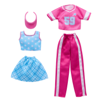 Одежда для кукол Барби Наряд в спортивно-сладком стиле Barbie Fashions Clothing Sweet Sporty Style Outfits (JJN91)