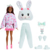 Лялька Барбі Милі пухнастики у костюмі Кролика Barbie Cutie Reveal Cuddly Series Bunny Costume (JJP65)