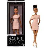 Кукла Барби Базовая Миниатюрная Брюнетка Barbie Signature Basics Model 08 Petite Brunette Hair (JJX27)