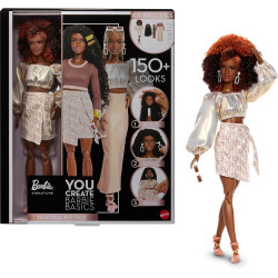 Набор Создай свою Базовую куклу Барби Barbie Signature You Create Basics Neutral Kit 002 Customizable (JJX36)