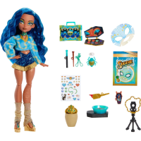 Кукла Монстер Хай Клео Де Нил Секреты ухода Monster High Self-Scare Secrets Cleo De Nile Mattel (JMG74)