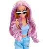 Кукла Барби Делюкс Стиль в розовой юбке металлик и куртке Barbie Deluxe Style Metallic Pink Barbiecore Skirt and Jacket (JNC61)