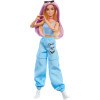 Кукла Барби Делюкс Стиль в розовой юбке металлик и куртке Barbie Deluxe Style Metallic Pink Barbiecore Skirt and Jacket (JNC61)