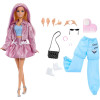 Кукла Барби Делюкс Стиль в розовой юбке металлик и куртке Barbie Deluxe Style Metallic Pink Barbiecore Skirt and Jacket (JNC61)