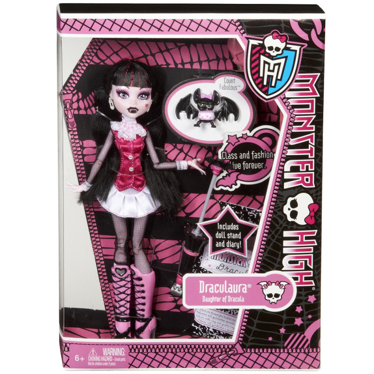 Дракулаура Базовая с питомцем Монстер Хай Draculaura Basic