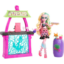 Игровой набор Монстер Хай Лагуна Блю Закусочная Monster High Lagoona Blue Scare-adise Island Snack Shack Mattel (‎HRP70)